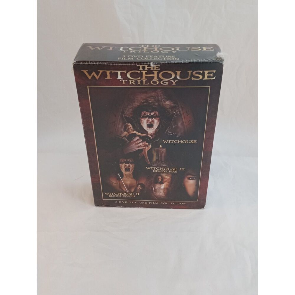 THE WITCHOUSE TRILOGY 1 2 3 Complete 3 DVD Box Set Horror OOP HTF Rare Full Moon